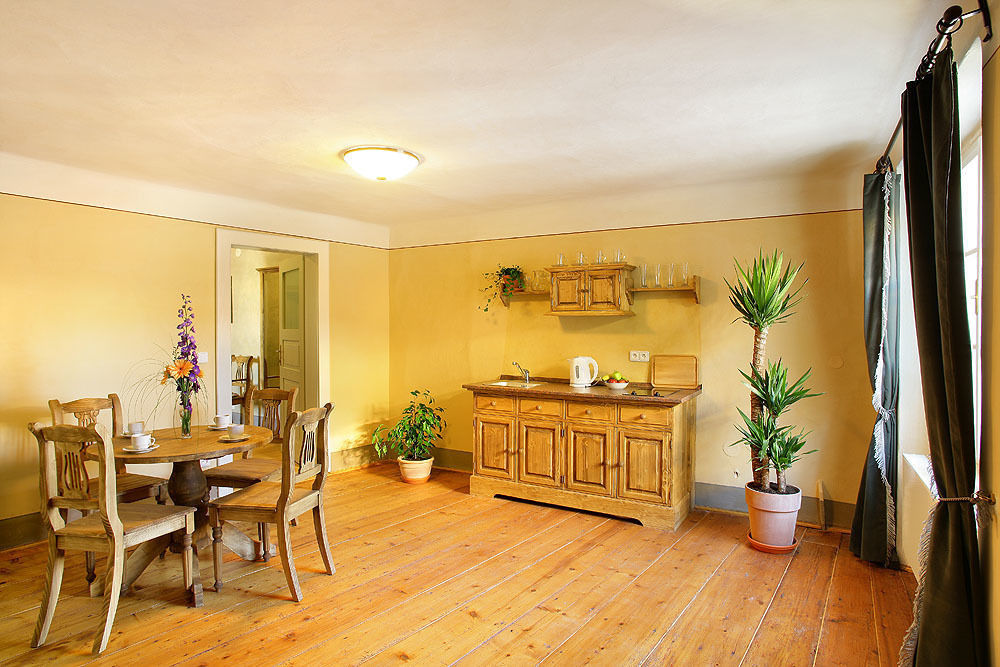 Pension Zamecka Apartma - Castle Apartments Cesky Krumlov Bagian luar foto